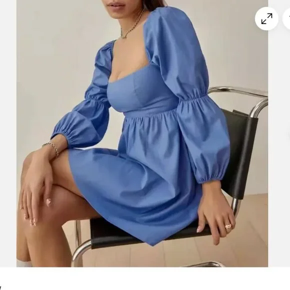 Reformation Michela Dress USA small/Medium size listed is 6 - Picture 3 of 10